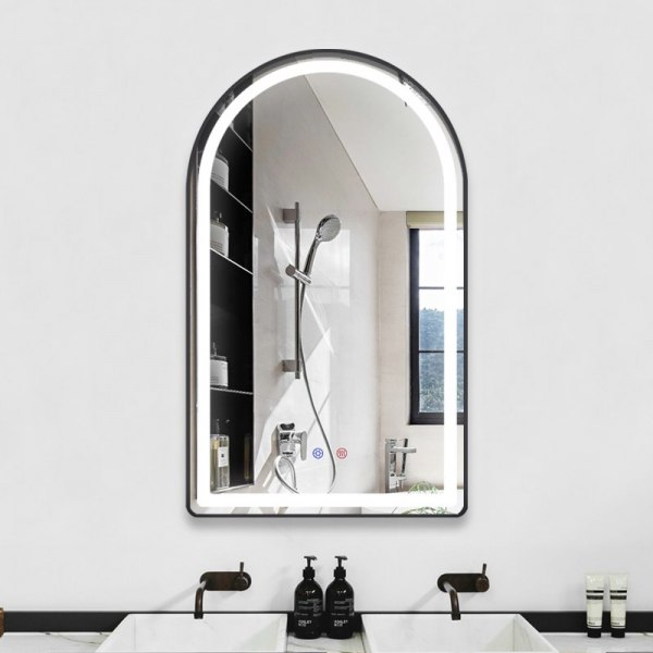 DP343 60*100cm Arch Led Bathroom Mirror