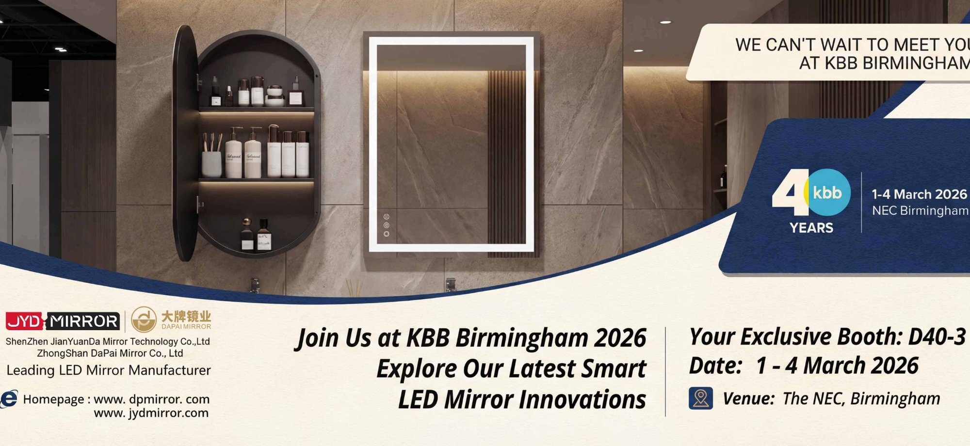 Meet DAPAI Mirror at KBB Birmingham 2026