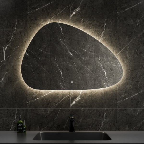 Led Irregular Bathroom Mirror